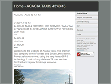 Tablet Screenshot of acacia43.com